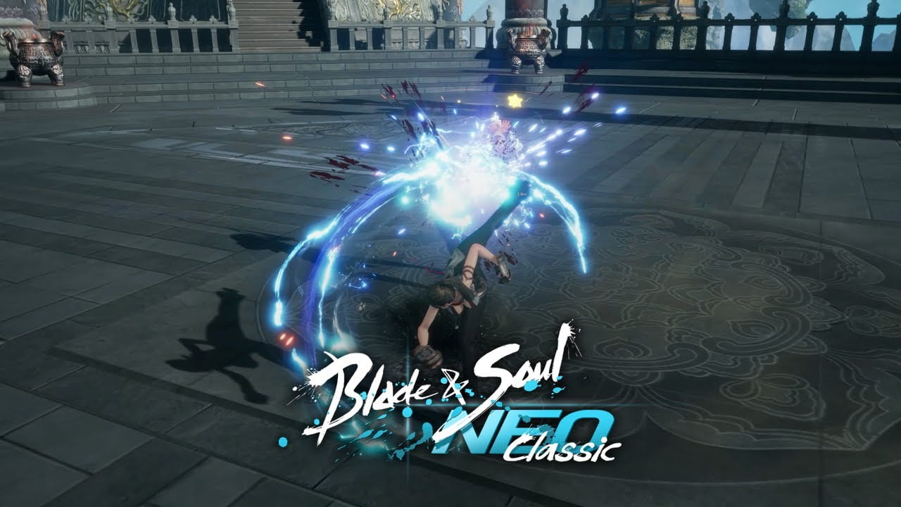 Presentation of Character Combat Abilities in PvP Arena within MMORPG Blade & Soul NEO Classic