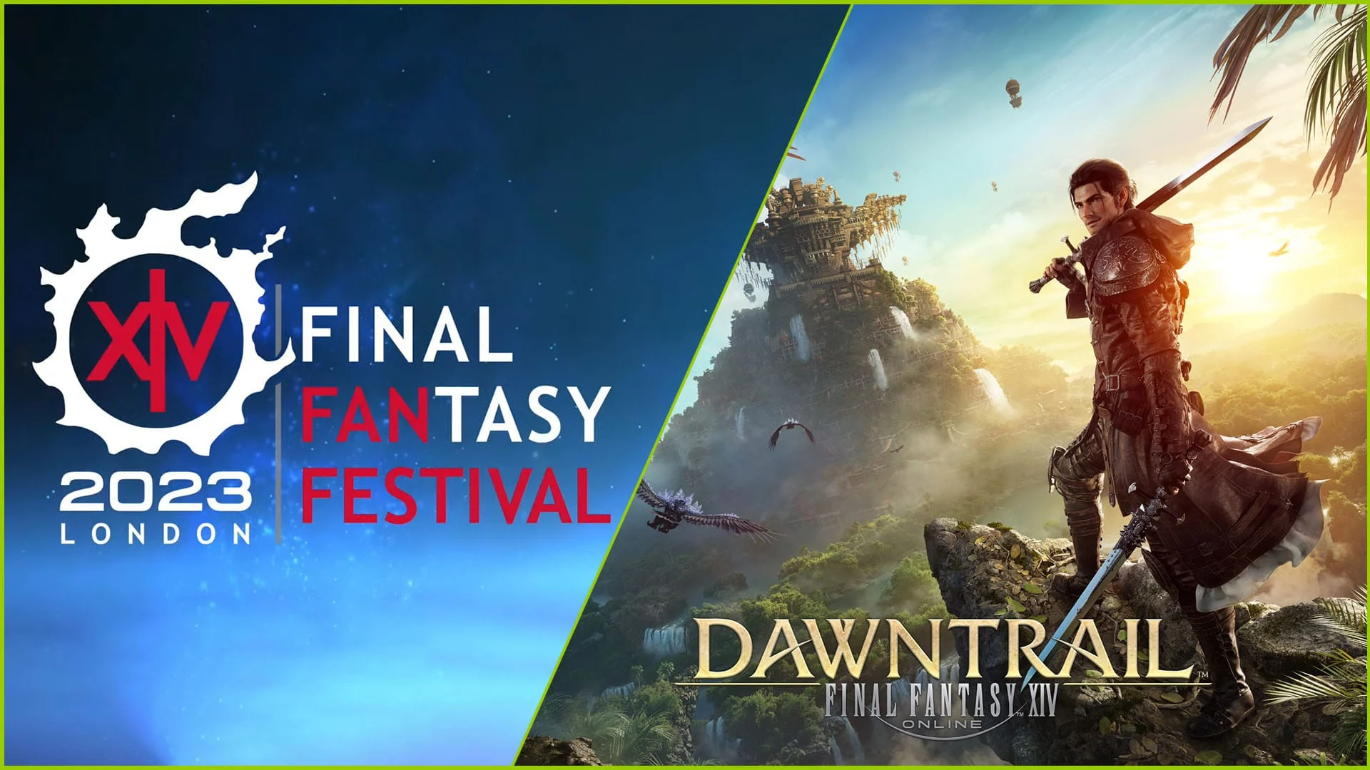 What will be shown at the major London fan festival for the MMORPG Final Fantasy XIV — Fan Festival 2023